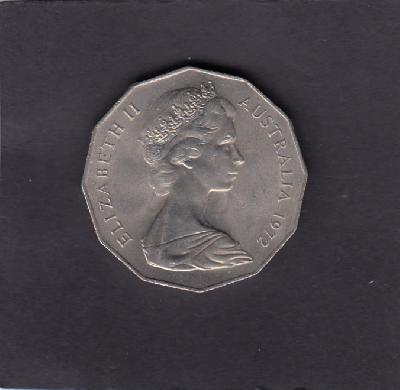 Beschrijving: 50 Cent ELIZABETH II